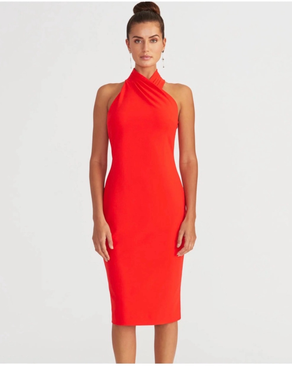 Rachel Rachel Roy Red Halter Sheath Dress - Women